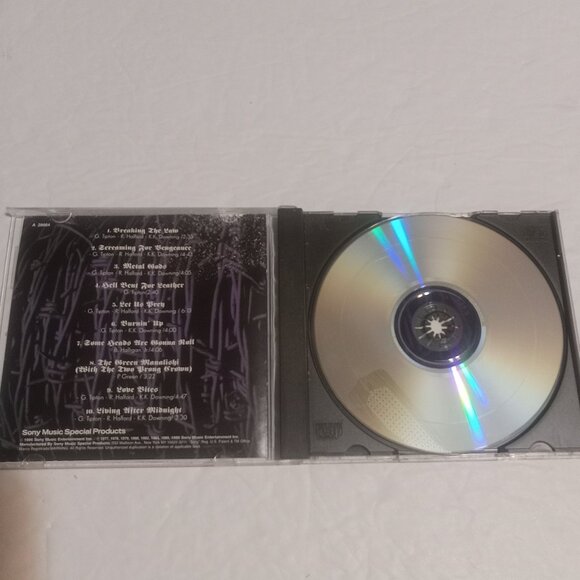 Judas Priest Prisoners of Pain Music CD 1996 - Picture 4 of 4